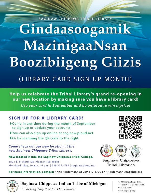 Library Card Sign-Up Month