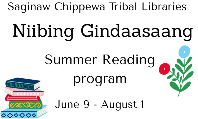 website banner Niibing Gindaasaang Summer Reading program.png